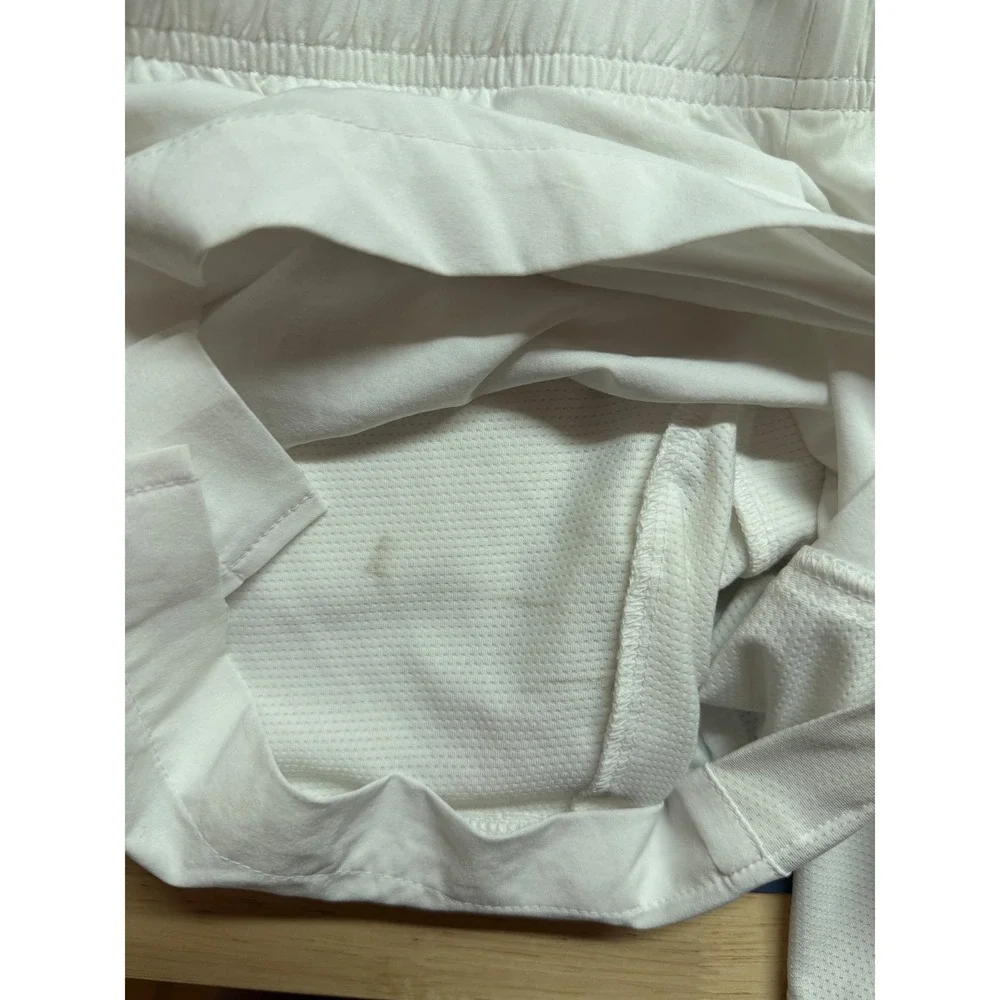 Polo Ralph Lauren US Open Tennis Shorts Sample Mens Medium White Performance - Picture 8 of 8